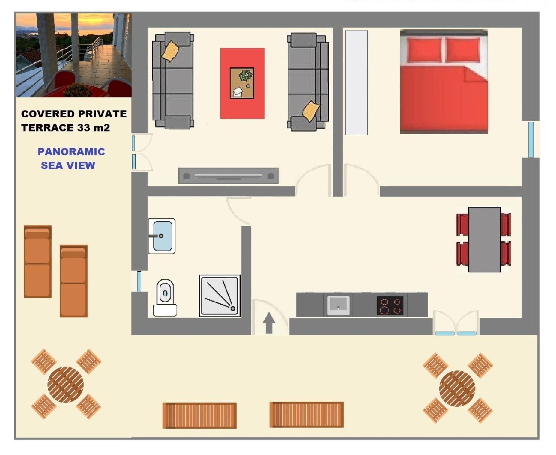 Apartments Kremenici Malinska Bagian luar foto